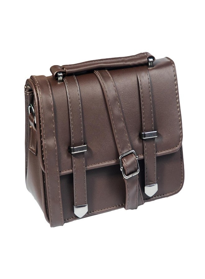 Heartbeat Crossbody Sling Bag for Women | Stylish crossbody sling bag for girls/women (Coffee Brown) CBRN-SRAP-1508 - Image 2